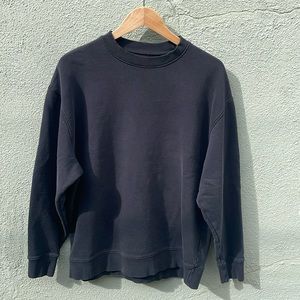 MATE the Label Organic Oversized Fleece Sweatshirt EUC